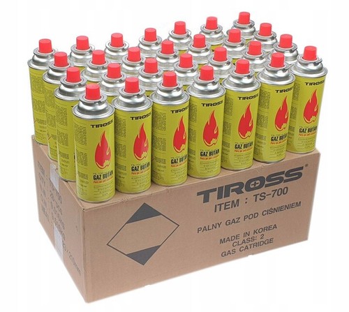 Butane gas bottles - butane, canisters