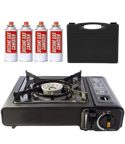 Portable camping stove - camping,