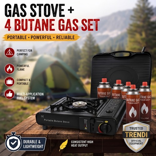 Portable camping gas - gas, &
