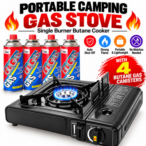 Portable camping gas - portable,