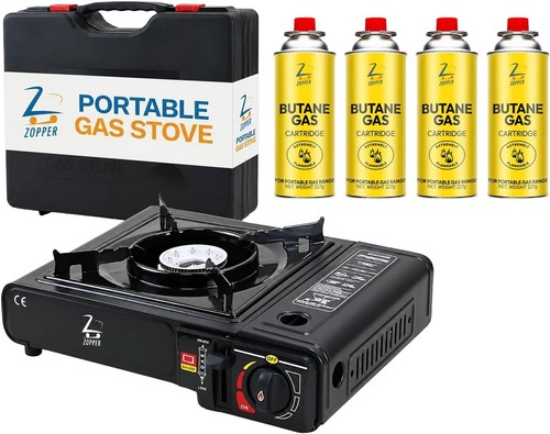 Portable camping gas stove - camping,