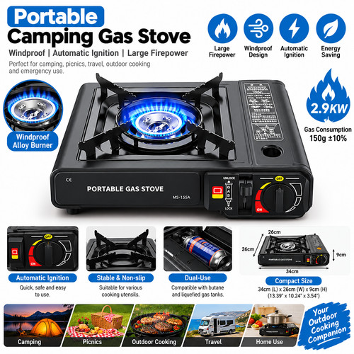 Portable camping gas - portable,