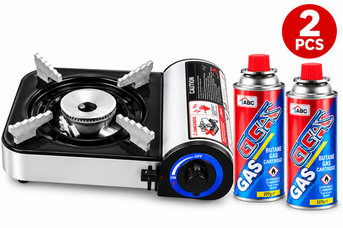 Portable butane gas camping - gas,