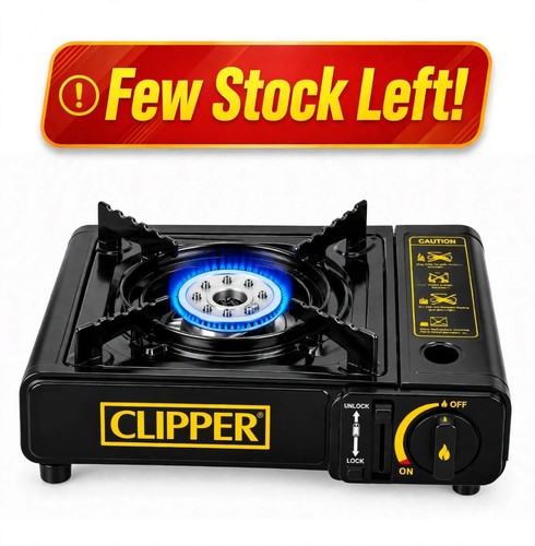Portable butane gas stove - portable,