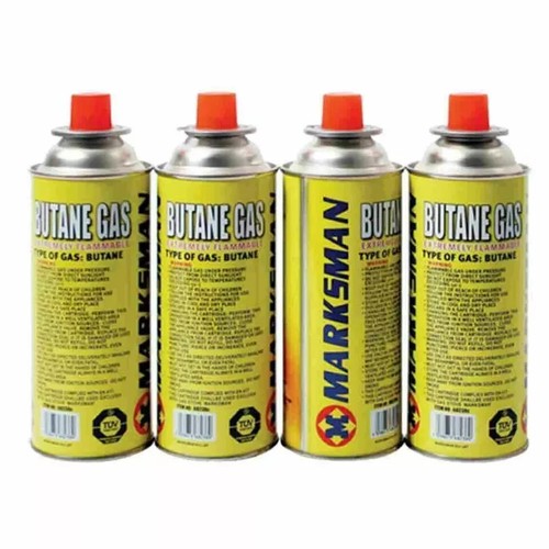 Butane gas bottles - bottles, camping