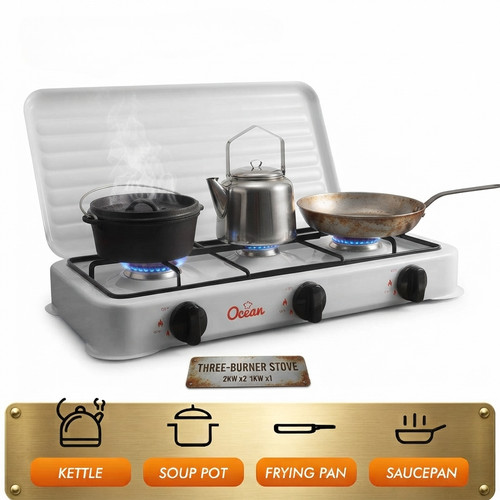 Portable gas stove - stove, burner