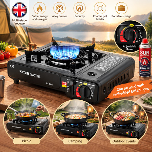 Portable butane gas - butane, stove
