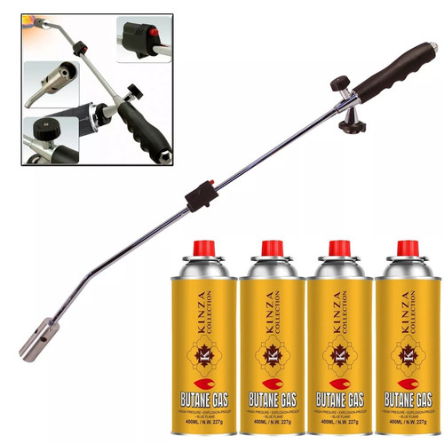 Weed burner killer wand butane - burner,