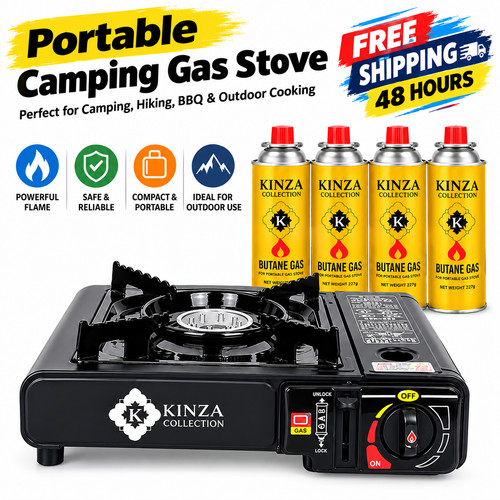 Portable camping gas cooker - camping,