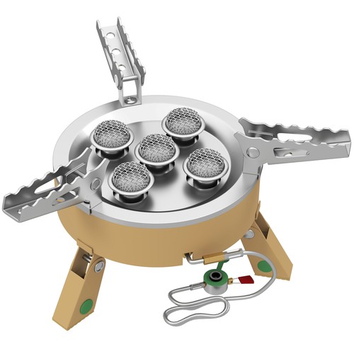 Outsunny 7000w camping stove - camping,