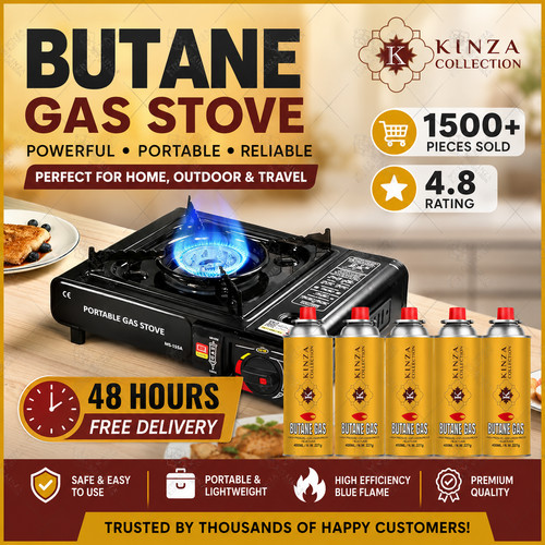 Butane gas can - can, bottle