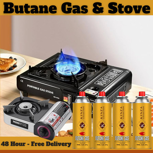 Portable single burner camping - burner,