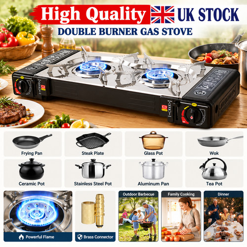 Portable butane double twin - double,