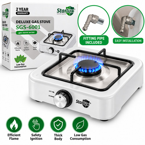 Starlux deluxe single burner - deluxe,