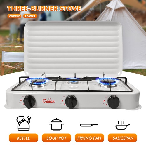 Portable double burner - portable, 3