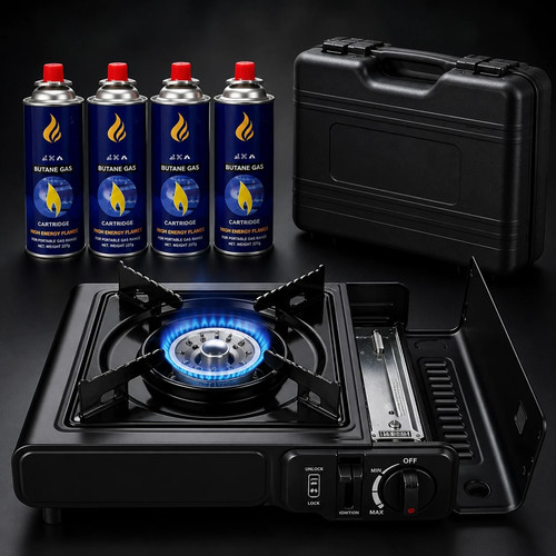 Portable camping stove case - portable,