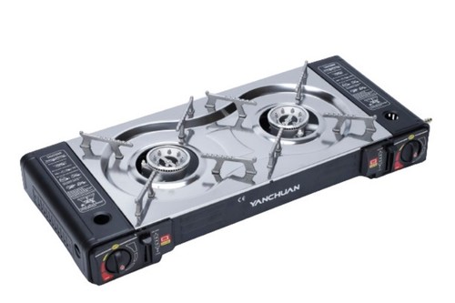 Portable double burner gas - 2,