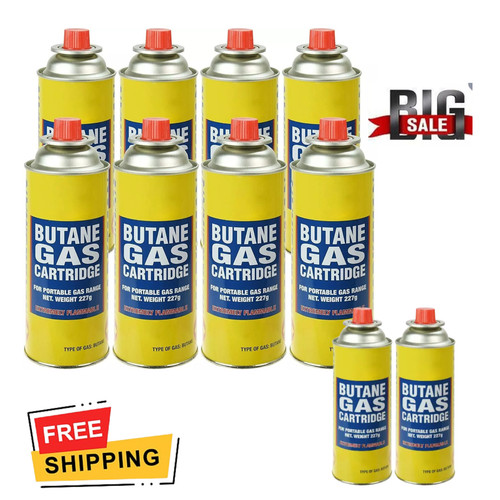 Butane gas bottles canisters - gas,