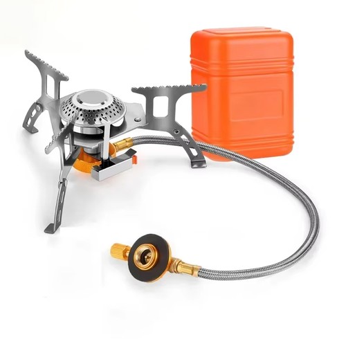 Portable compact gas stove - stove,
