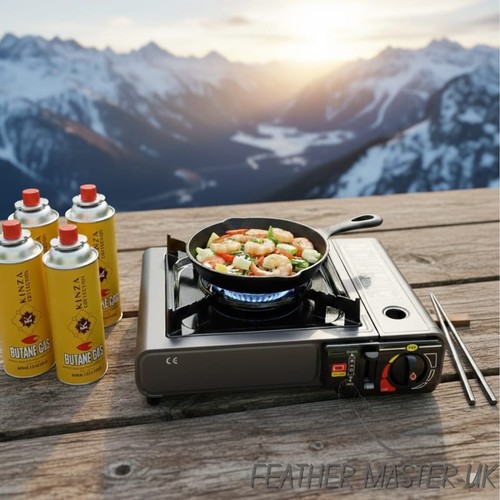 Portable butane camping - butane, stove
