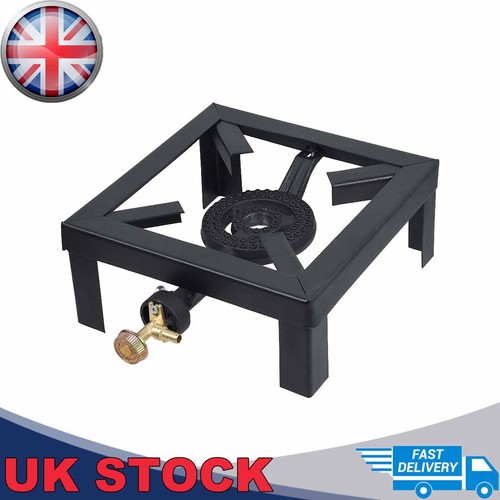 Portable single burner - burner, cast