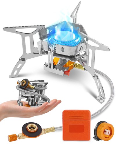 Portable camping gas stove - gas,