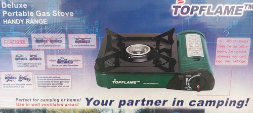 Topflame delux portable gas - delux,